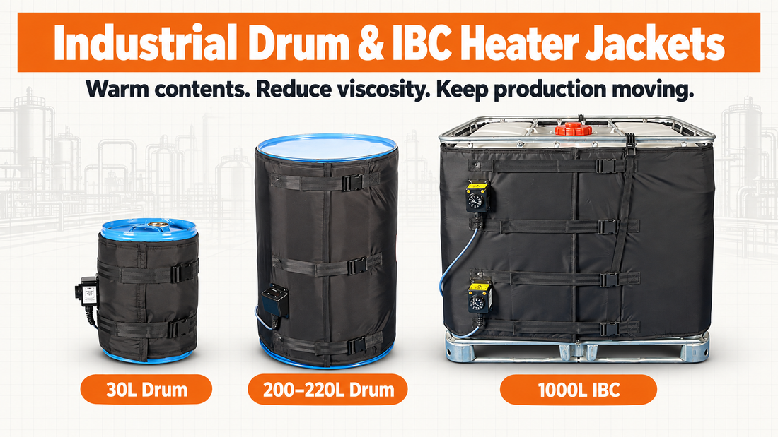 How to Heat Thick Liquids in Drums and IBCs: A Practical Guide