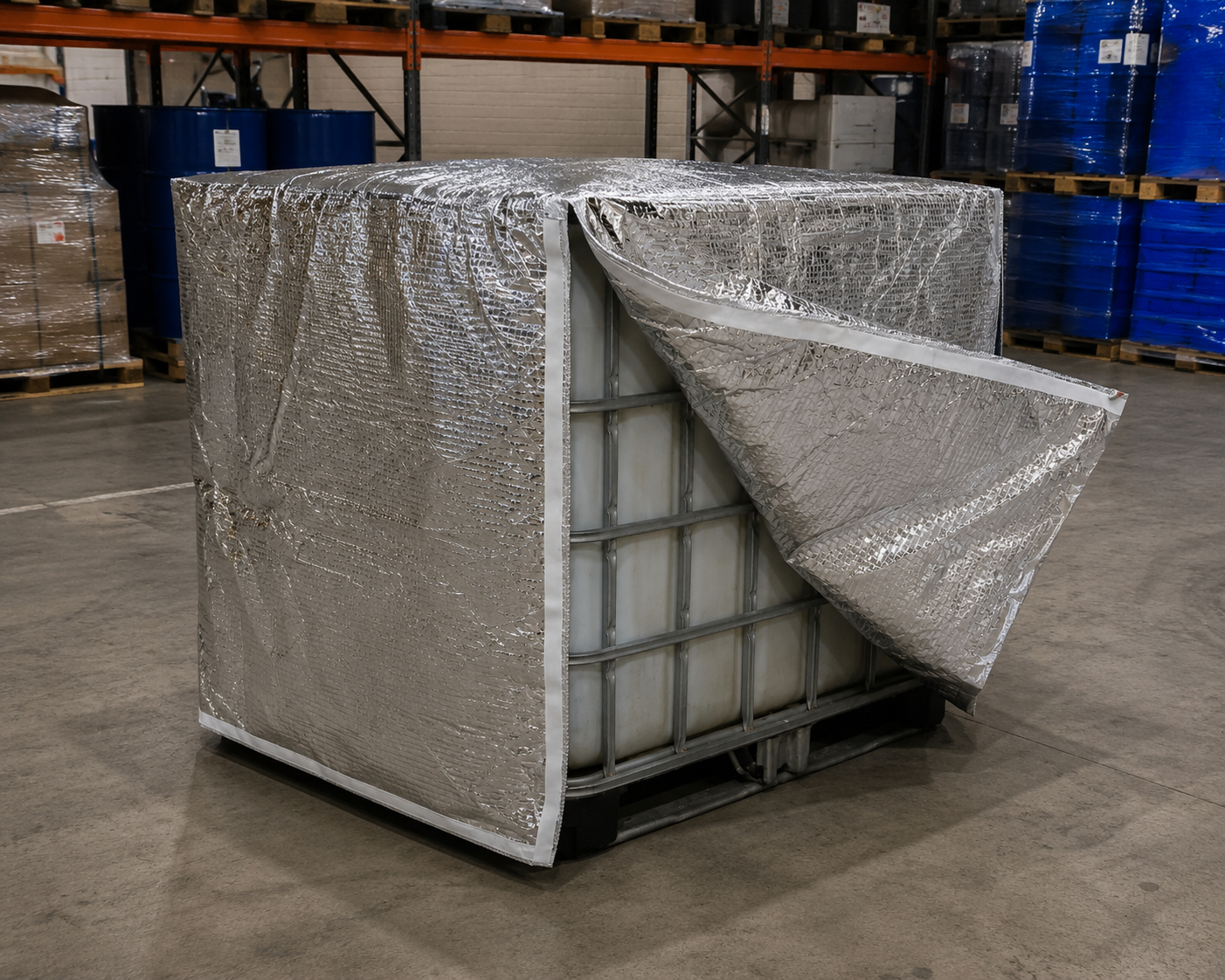EcoQuilt IBC Insulation Covers