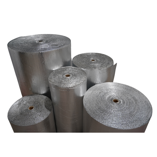 Aluminium Bubble Foil Insulation Rolls 1200x25 600x50