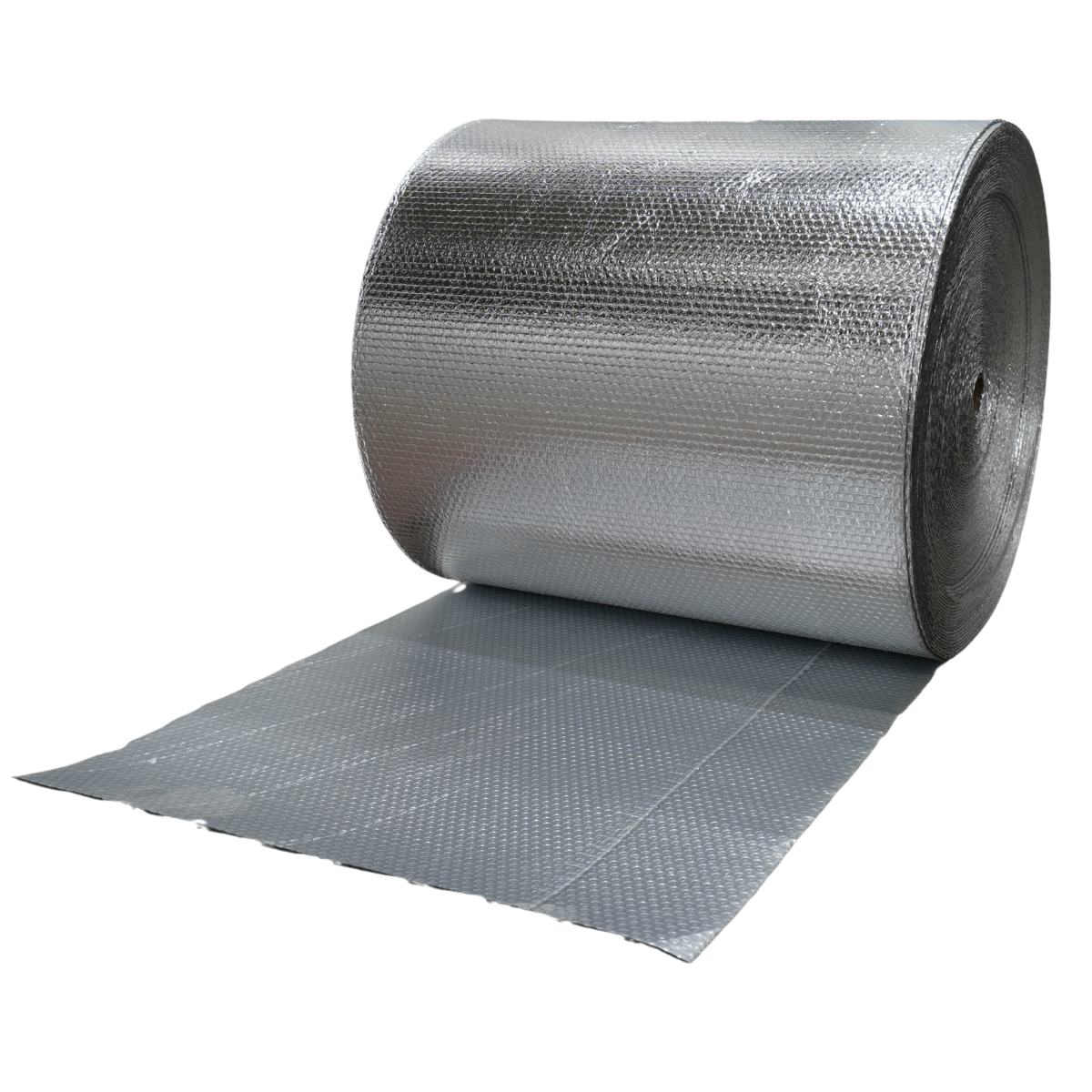 Roll of reflective insulation material